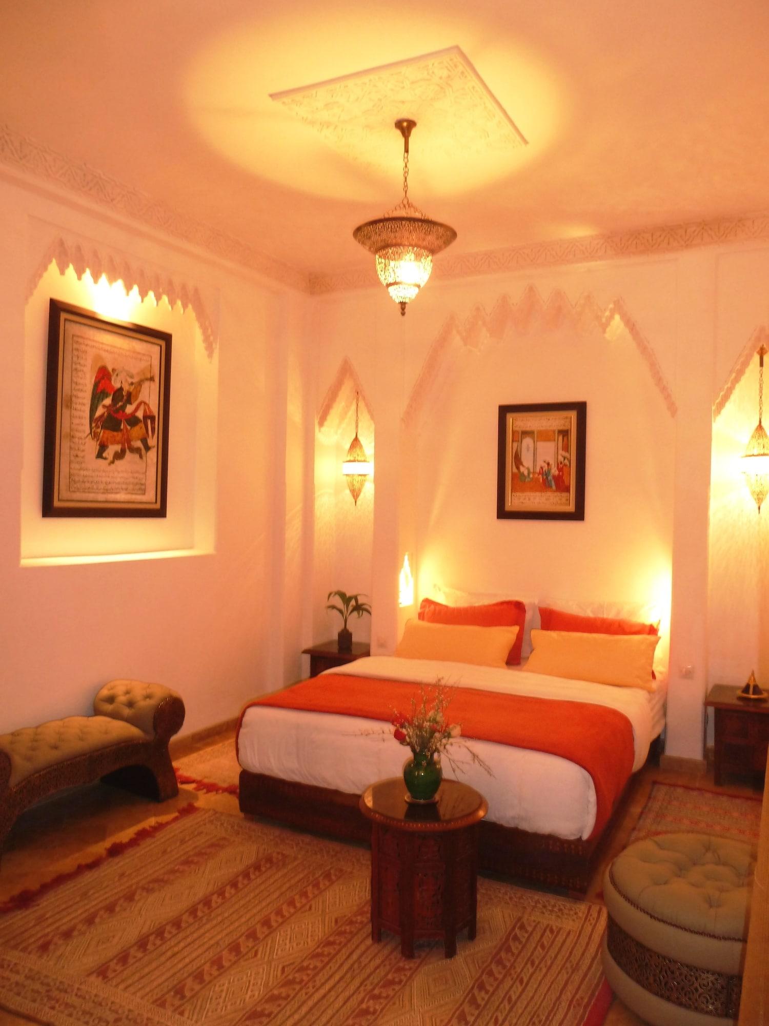 Riad Viva Marakeş Dış mekan fotoğraf A bedroom at the hotel