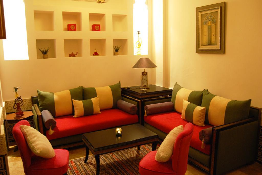 Riad Viva Marakeş Dış mekan fotoğraf A living room in a hotel