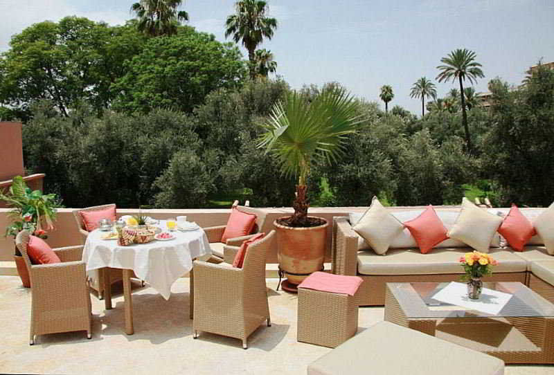 Riad Viva Marakeş Dış mekan fotoğraf The rooftop terrace